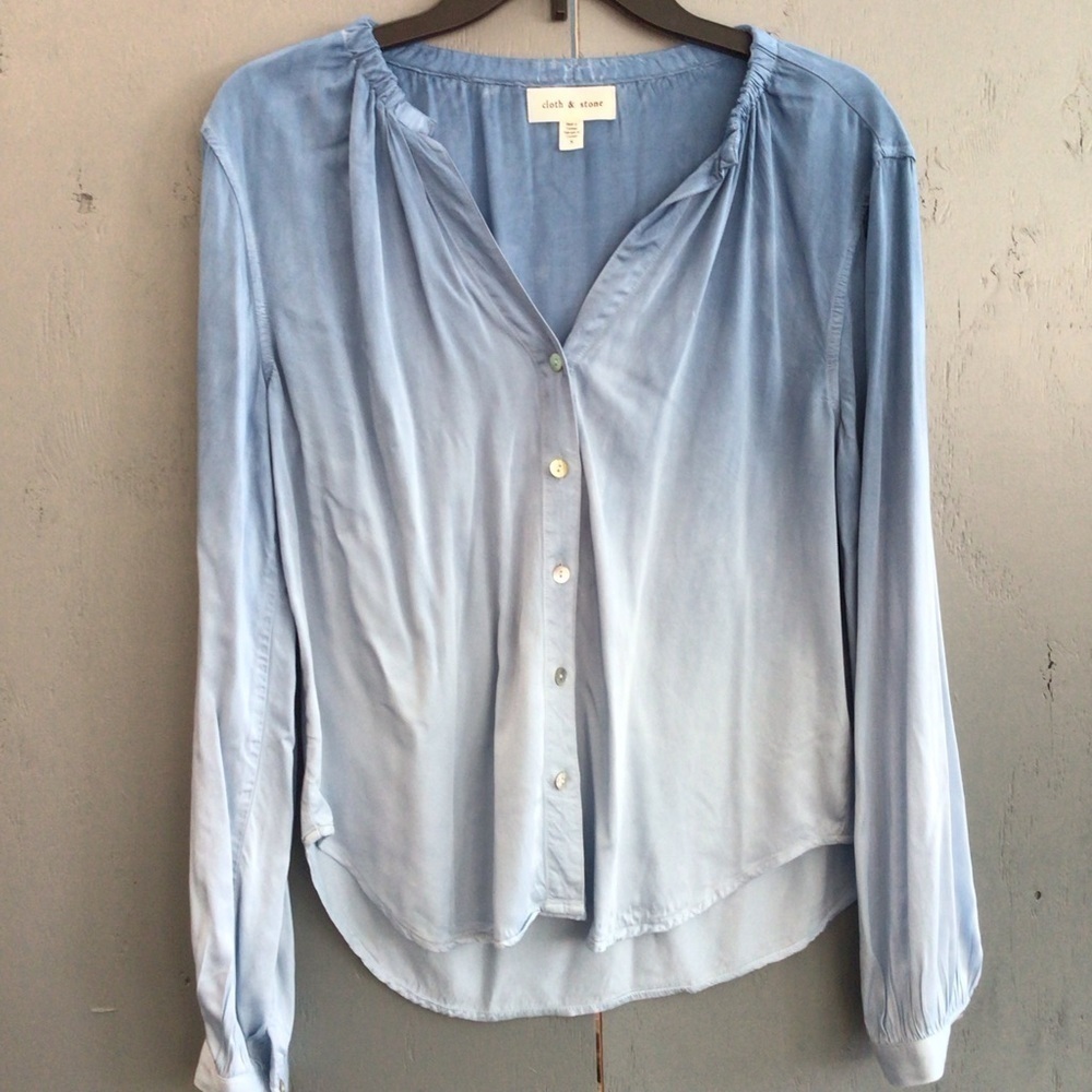 Cloth & Stone button up blouse